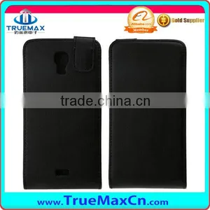 Opening Up and Down PU Leather Flip Cover Case for WIKO Bloom thumbnail-1
