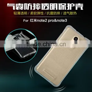 Airbag Shockproof Transparent TPU Mobile Covers Case for Xiaomi Redmi Note 2 Cases Free Sample thumbnail-1