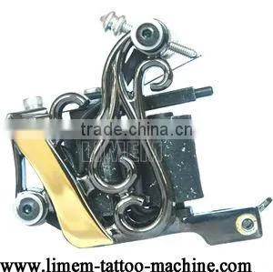 Best Professional Tattoo Machine Tattoo Gun Black U Gold thumbnail-1