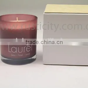 Eco-friendly Soy Wax Wholesale Scented Candle in Glass Jar thumbnail-1