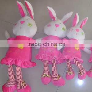 Plush Rabbit With Embroidery Logo thumbnail-1