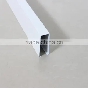 Widely Used U-shaped Aluminum Linear Suspended Sheet Meal Ceiling Commercial Ceiling Decoration thumbnail-4