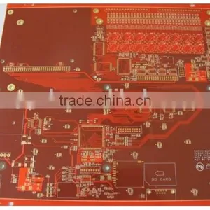 ENIG High Frequency Multilayer PCB 10 Layer , 1 OZ Copper Thickness PCB thumbnail-1