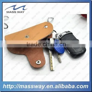 Promotional Custom Fashion Leather Car Key Case Quality Choice thumbnail-6