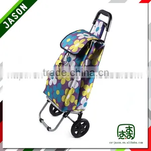 Pooyo B2D-03 Flower Beauty Shopping Hand Trolley thumbnail-1