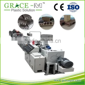 Cost Saving PE Wood Plastic Extrusion Wpc Line thumbnail-1