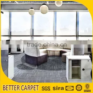 Modern Square Pattern Fire Retardant Nylon Office Commercial Carpet Tile thumbnail-6