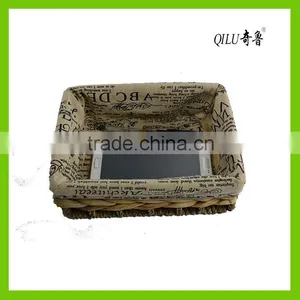 New Design Straw Weave Storage Basket thumbnail-3