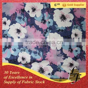 Cotton Spandex Denim Printed Fabric-001(18081211) thumbnail-1