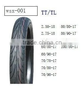 80/90-17 Motorcycle Tire thumbnail-1