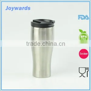 Cheap Travel 450ml Auto Stainless Steel Mug thumbnail-1
