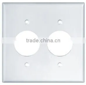 UL Listed 2 Gang Single Receptacle,15 and 20AMP Straight Blade and 15AMP Locking thumbnail-1