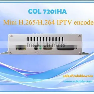 COL7201HA 1 Channel HD MI+AV H.264 / H.265 Iptv Encoder thumbnail-1