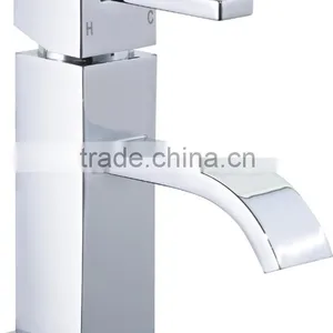 Beautiful Waterfall Spout Basin Mixer thumbnail-1