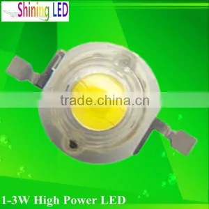 CCT6000K Cool White 120-130LM High Power 1W LED Chip thumbnail-1