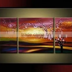 Hand-painted Passion Color High Q. Home Decoration Modern Abstract Best-selling Oil Painting on Canvas thumbnail-4