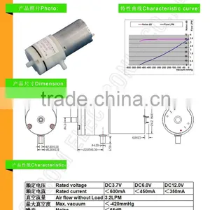 Mini Vacuum Pump 12v / Medical Vacuum Pump SC3704PM/ Electric Vacuum Bag Pump thumbnail-2