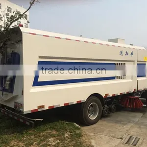 Quality 100% Guaranteed Dongfeng Captain 4x2 4cbm Road Sweeping Vehicle thumbnail-5