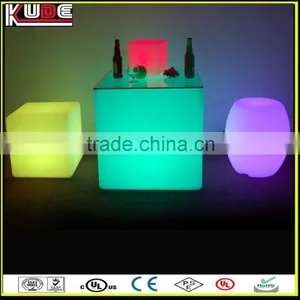 Magic 3D LED Cube RGB Colors Lighting Changing LED Bar Cube Stool For Sitting thumbnail-6