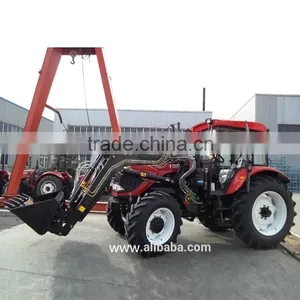 TZ-10 70-110HP 4WD Wheel Tractor Front End Loader Manufacturing for Australia thumbnail-1