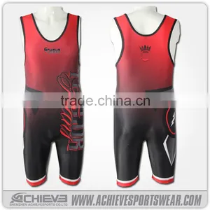 Spandex Custom Men Fitness Apparel for Wrestling Wholesale Sportswear thumbnail-1