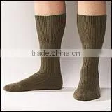 Military Khaki Wool or Cotton Socks thumbnail-1