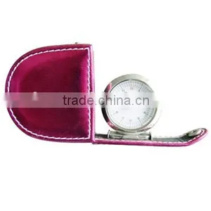 Leather Travel Clock thumbnail-1