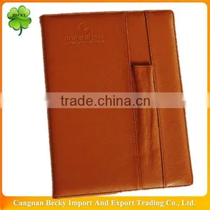 2014 Hot Selling Customized Leather School Note Book thumbnail-1