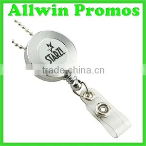 Hot Selling Metal Badge Reel With Swivel Clip thumbnail-1