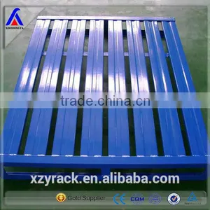 Non-reversible Welded Steel Pallet With Four Way Access Factory Supplier thumbnail-1