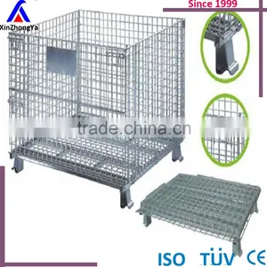 Heavy Duty Galvanized Metal Pallet Cage thumbnail-1