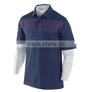 Golf Shirt, Eco-friendly Garment Oekotex Standard 100 With Quick Dry, With Printing thumbnail-1
