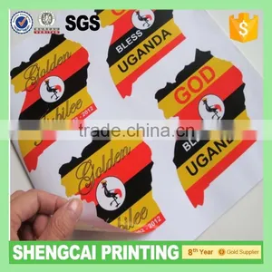 OEM Eco Friendly Logo Printed Cute Custom Die Cut Stickers thumbnail-2