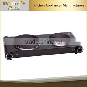 Stainless Steel Housing Double Cooking Machine Electric Hot Plate Cooker for Sale thumbnail-1