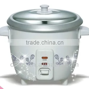 White Outer Shell Flower Printed Rice Cooker /mini Rice Cooker With Extra Steamer thumbnail-1