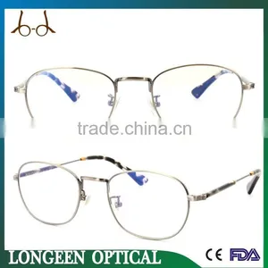 GB104 China Retro Stainless Steel Western Style Reading Glasses thumbnail-1