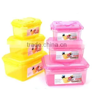 2.5/5/10L Airtight Plastic Storage Containers With Handle thumbnail-1