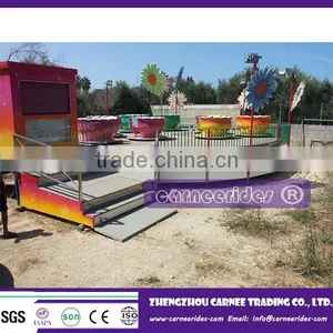 Carnival Equipment , Rotary Coffee Cups Rides Family Amusement Carnival Equipment thumbnail-3