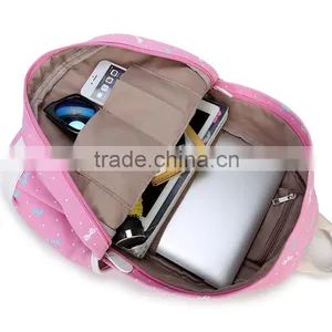 Canvas Young School Bag, 3pcs School Bag Set thumbnail-4