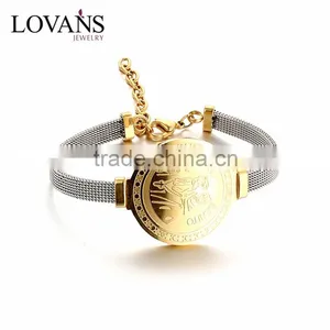 Italy Religious Style 2016 Men's Stainless Steel Bracelets SSBL050W thumbnail-2