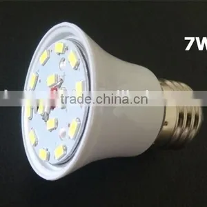 Aluminum Plastic Constant Current 85-265V Smd5630 Led E27 7w Bulb thumbnail-2