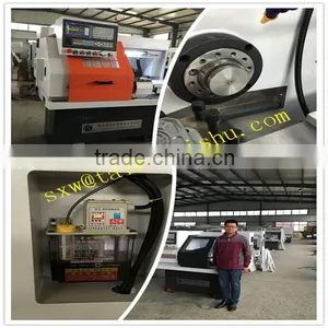 CNC Lathe With Automatic Feeding Device Hydraulic Oil Power thumbnail-2
