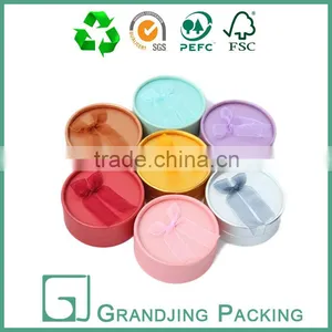 Promotion Cheap Small Round Jewelry Paper Box thumbnail-1