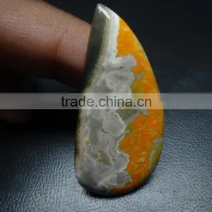 Natural Bumble Bee Jasper Gemstone Cabochon Pear Cut With Wholesale Price thumbnail-1