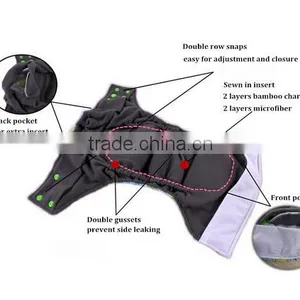 Newest and Hot Sale One Size Wholesale Baby Cloth Diaper thumbnail-2