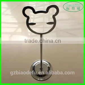 Cute Bear Head Display Bag Rack thumbnail-1