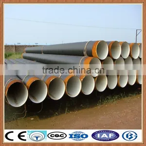 Anti Corrosion Steel Pipe , Inside And Outside Plastic Coated Epoxy Steel Pipe For Sewage Discharge thumbnail-1