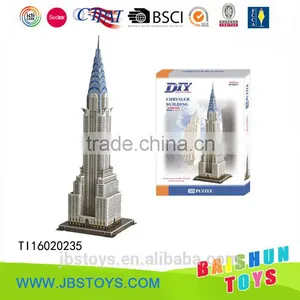 3d Paper Puzzle Chrysler Building thumbnail-1
