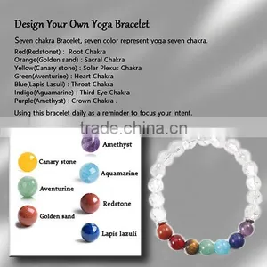 New Yoga Bracelet With Natural Stone Bracelet for Women thumbnail-4
