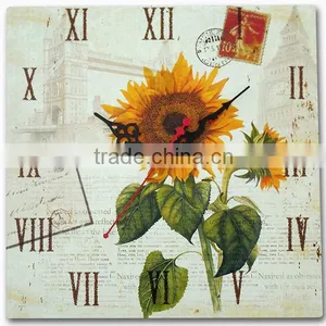 UC-MA350 Square Antique Top Quality Metal Wall Clock thumbnail-1